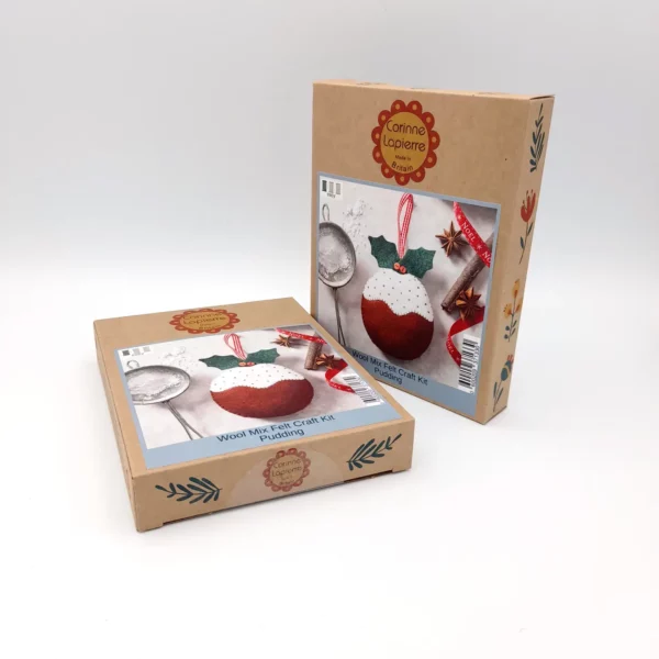 Mini-kit pudding en feutrine de Noël – Image 4